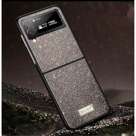 Fodral Kompatibelt med Samsung Galaxy Z Flip 5 Lyx Glitter Stjärna Baksida Skal för Z Flip 5 för Kvinnor