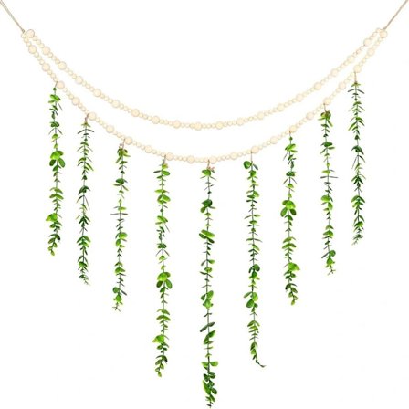 1 stk. Boho Soveromsinnredning Plantedekor Rom Veggdekor Grønn 1 stk.-1 stk.[XJ]