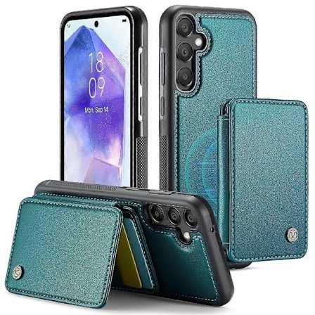 Etui for Samsung Galaxy A55 5G GANGXUN Telefonveske Avtakbar Lommebok RFID-Blokkering 2-i-1 Funksjonalitet Stativfunksjon Magnetisk
