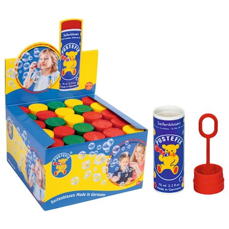 Pustefix Bubbler Stort Rør Regnbuebobler 70 Ml