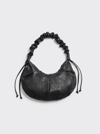 Holzweiler Leni Slouchy Leather Cocoon Bag - Black - Women's - One size
