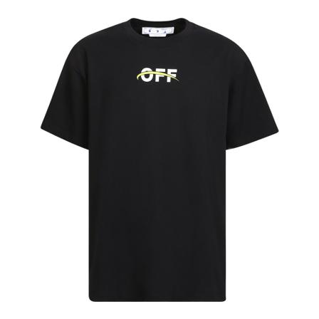 Off White T-Shirts Sort, Herre
