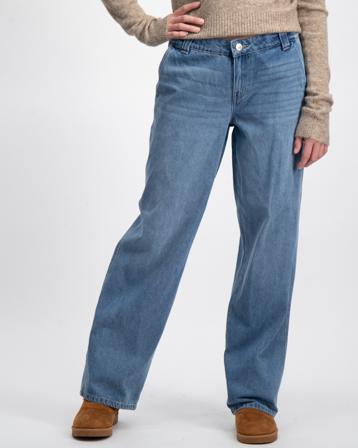 LMTD NLFHIPIZZA DNM LW STRAIGHT PANT Blau Jeans Mädchen - Kidsbrandstore