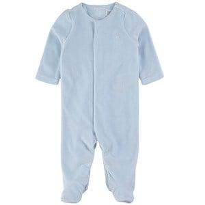 Kids - Ralph Lauren Beryl Blue Fleece Onesie 9 Months - All in ones - 9 months - Blue