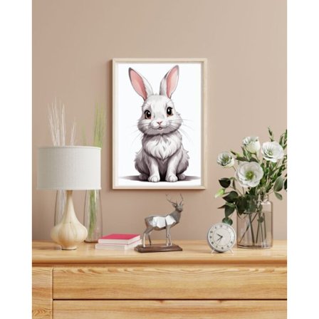 Kanin Affisch 30×40 CM