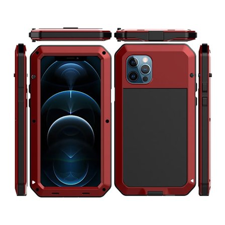 iPhone 15 Pro max - Stötdämpande Aluminium Skal