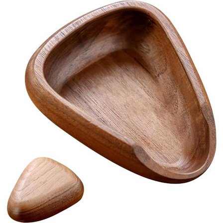 Målekop til kaffebønner, målebakke i træ, sugekopbakke til kaffe, espressotilbehør til kaffe eller te til mælketebutikker, hjem