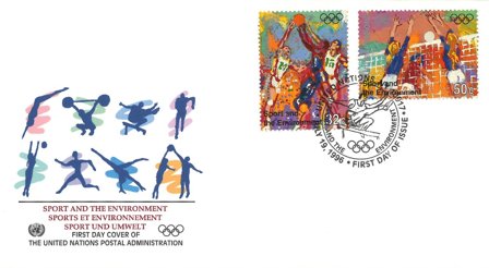 FN New York - Olympiske lege - FDC