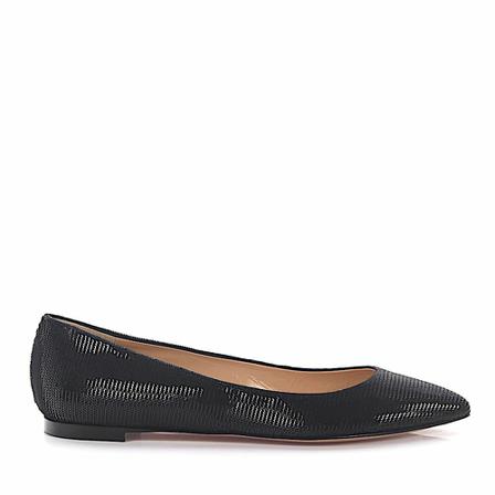 Gianvito Rossi, Ballerinas Zwart, Dames, Maat:38 EU