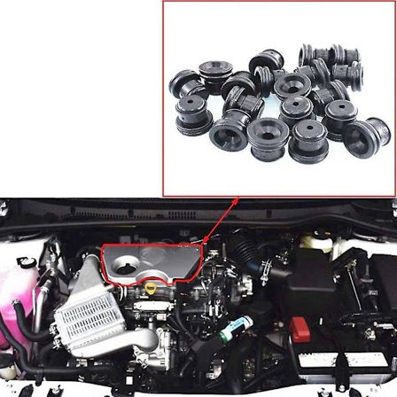 90480-16049 10stk Motorutseende Deksel-motordeksel Puter