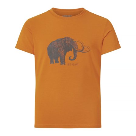 Urberg Tafjord Bamboo Tee Kids Children short-sleeved sweaters Orange 146/152