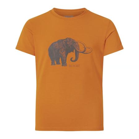 Urberg Tafjord Bamboo Tee Kids Children short-sleeved sweaters Orange 146/152