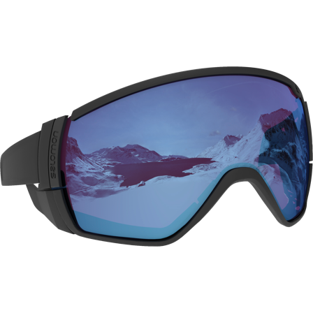 Salomon - Części zapasowe do kasków Kaski Driver Ca Sigma Ml S.blue Lens - Black