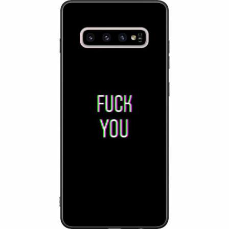 Samsung Galaxy S10+ Svart Skal Fuck You *
