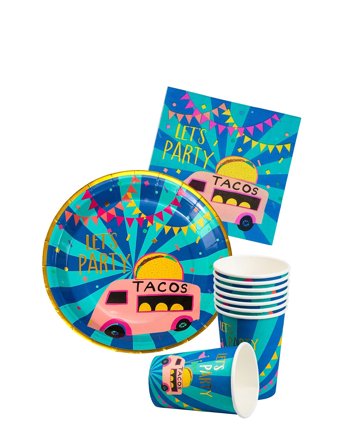 Joker Tacos Party Pack - Multi/patterned - ONE SIZE