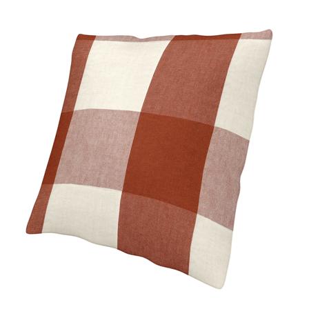 Cushion Cover, Terracotta, Linen - Bemz