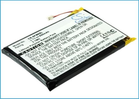 Batteri till Mediaspelare för JNC SSF-M805, SSF-M810