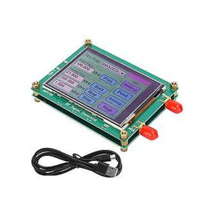 MAX2870 RF-signalgeneratormodul 23,5 MHz-6000 MHz Høy stabilitet Lav støy LCD-skjerm