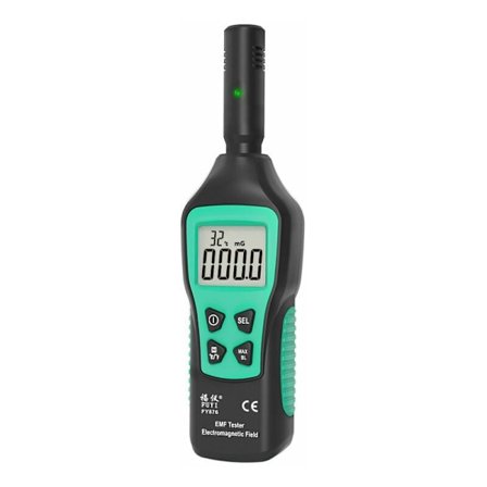 EMF-måler for elektromagnetisk stråling, 5HZ-3500MHz med 3 nivåer av lyd- og lysalarm - MET01