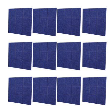 12 st Ljudisolerande Isolerskivor Fasade Kanter Akustikplattor Dekoration 9 Block