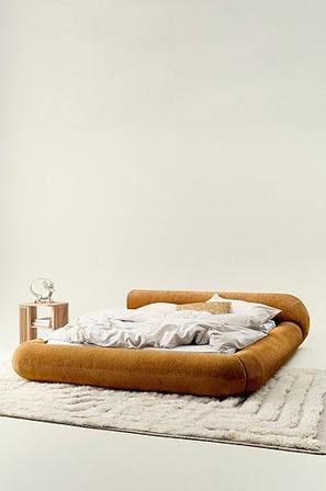 Jotex - Sängram 160 Cm Senap PATH - Köp Sängramar hos Jotex