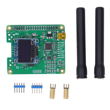 MMDVM HS Hotspot Board UHF VHF Præinstalleret Firmware LED Display Duplex Modul