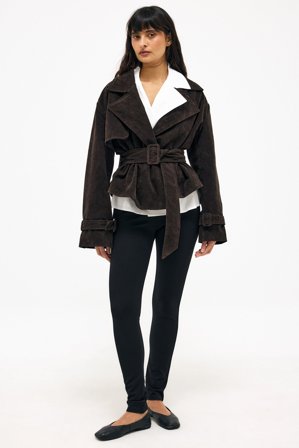 NA-KD Legging en maille - Leggings - Noir - M