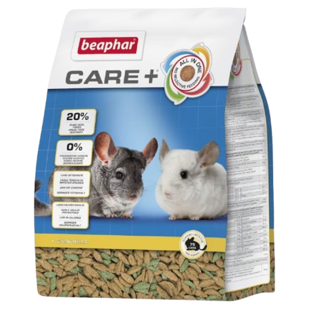 Beaphar - CARE+ Chinchilla 1.5kg - Smådyr - Fôr & høy til smådyr - Pellets - ZOO.no