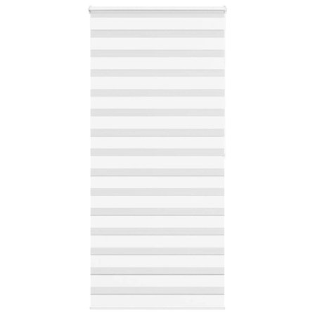 Rullgardin zebra vit 115x200 cm tyg bredd 110,9 cm polyester