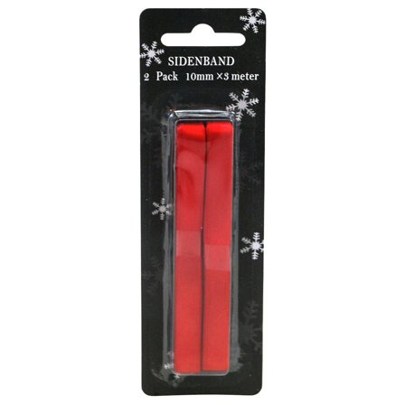 Røde Silkebånd 2-pak