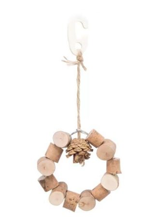 Fugleleke Huske i Tre - 11cm