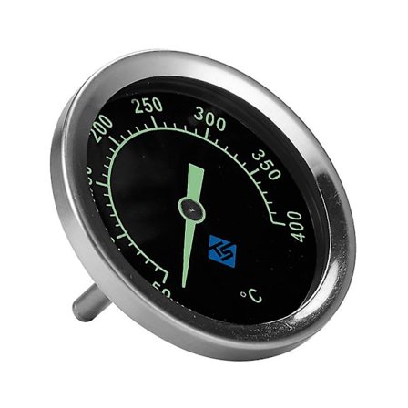 BBQ Termometer Ugnstermometer Mätare Rostfritt Stål Bimetall Grilltemperaturmätare Utomhus BBQ Rökare Grill, Analog Digital Termometer