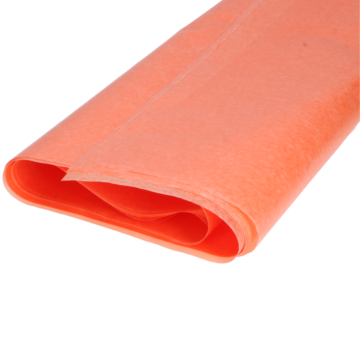 Vokset silkepapir ark, fersken