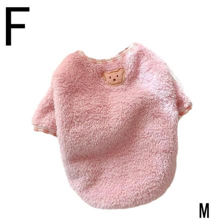 Hund Katt Plyschvästar Söt Varma Mjuka Kläder Tröja Kappor Pup