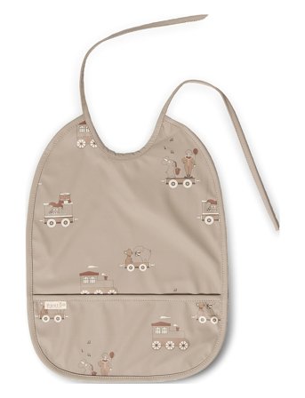 Nuuroo Ida Bib Coated - Cream - ONE SIZE