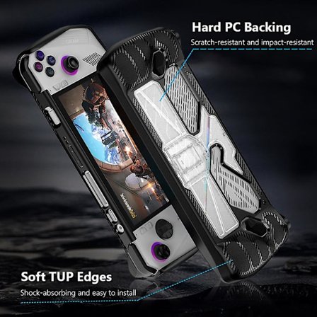 Skyddande Skal för Asus Rog Ally - TPU PC Silikonfodral för Spelkonsol - Tillbehör för Asus Rog Ally