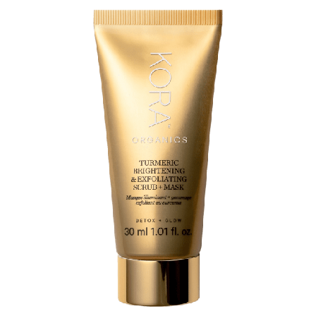 KORA Organics Turmeric Brightening & Exfoliating Mask 2-in-1 Ansiktsmask peeling Dam 30ML