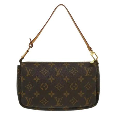 Louis Vuitton Vintage, Pre-owned Pochette Accessoires Monogram Bag Bruin, Dames, Maat:ONE Size