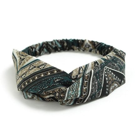 Elastisk Hårbånd med Twist Knude - Stilfuldt og Behageligt