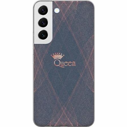 Samsung Galaxy S22 5g Genomskinligt Skal Queen
