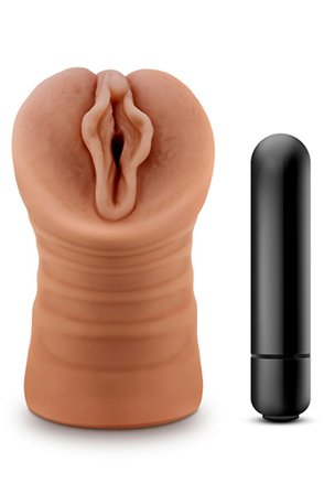 M For Men Sofia Mocha Värisevä Masturbaattori