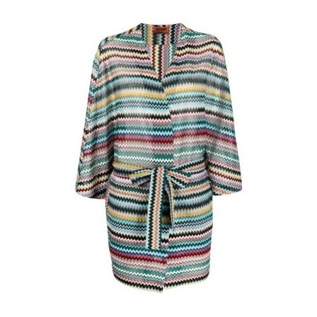 Missoni, Ds 22Sm 0N-Br 00Gw Cardigan Blauw, Dames, Maat:L