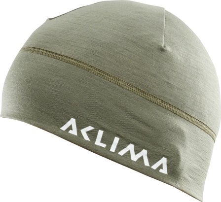 Aclima LightWool Beanie Unisex Unisex beanies Green OneSize