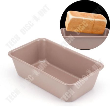 Brödform - TECH DISCOUNT - 9,5 tum - Kolstål - Non-stick - 2-delat set