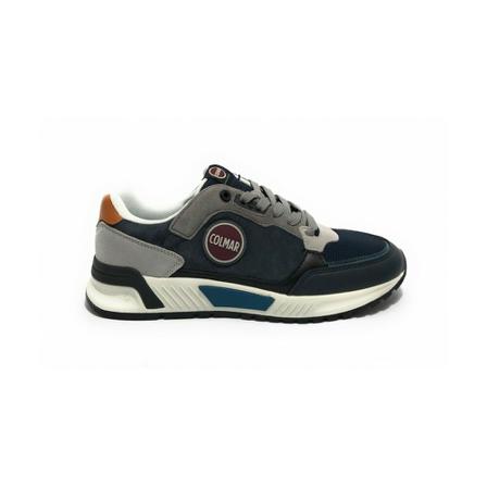 Colmar, Blue Sneakers Blauw, Heren, Maat:46 EU,rubber