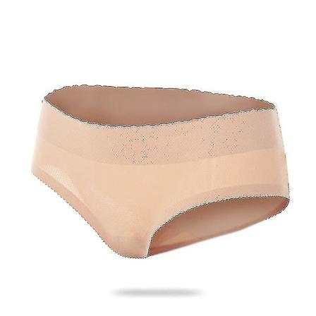 Polstret push-up rumpe løfter shaper truser for kvinner L lav-midje 168beige