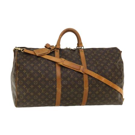 Louis Vuitton Vintage Louis Vuitton Keepall Bandoulière 60 brun, Dam Vintage Väskor, Dam, Storlek: ONE SIZE