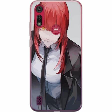 Motorola Moto E6s (2020) Skal / Mobilskal - Makima Chainsaw Ma