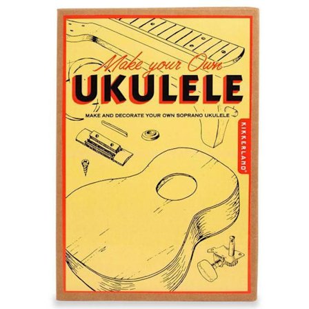Musikinstrument - Kikkerland - Ukulele - DIY - Voksen - At samle