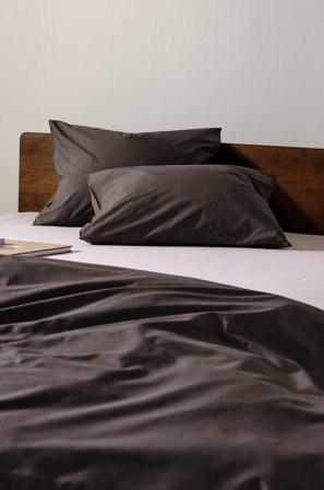 Jotex - Percale Putevar 2-pk - Økologisk Sjokolade - ZACK - Kjøp Putevar hos Jotex